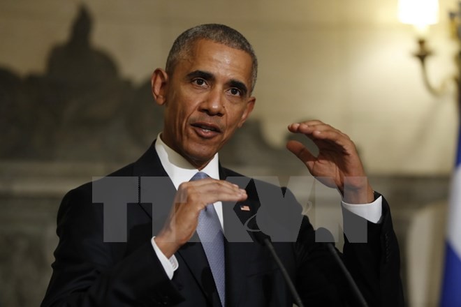 Presiden AS. Barack Obama mendesak “deregulasi sesuai dengan orbit” dari proses globalisasi - ảnh 1