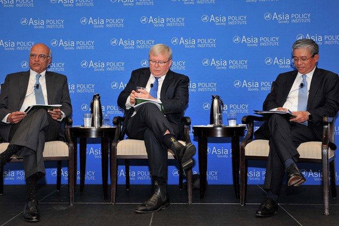 Dubes Vietnam untuk AS, Pham Quang Vinh menghadiri simposium tentang struktur keamanan Asia-Pasifik - ảnh 1