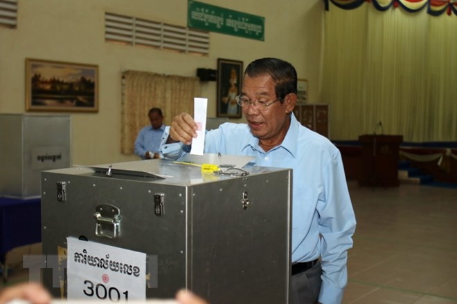 Kamboja menerima surat pendaftaran nama pencalonan untuk pemilu - ảnh 1