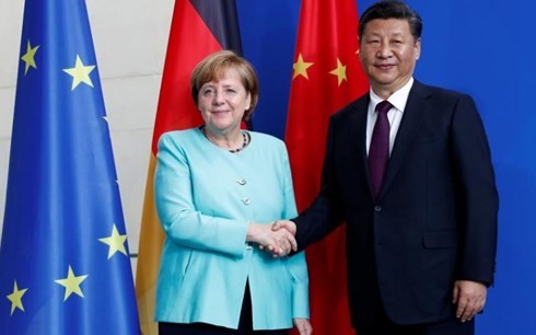 Presiden Tiongkok mendorong penguatan hubungan dengan Jerman - ảnh 1