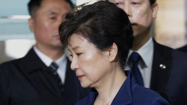 Skandal politik di Republik Korea: Mantan Presiden Park Geun-hye dijatuhi hukuman penjara 8 tahun - ảnh 1