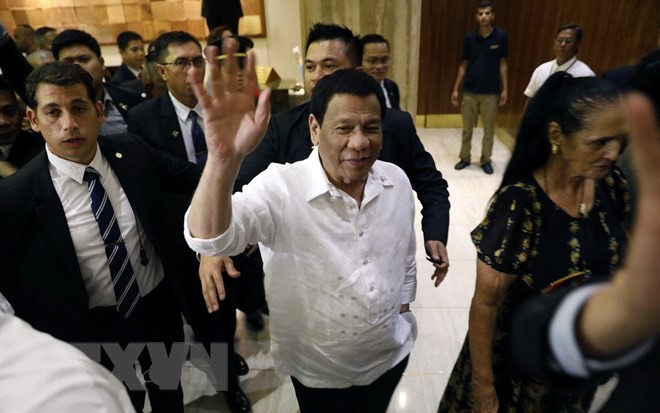 Presiden Filipina memulai perlawatannya di Timur Tengah - ảnh 1