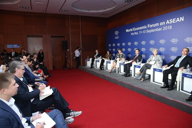 WEF-ASEAN 2018: Berbagi ide dan gagasan untuk turut mendorong perkembangan ASEAN - ảnh 1
