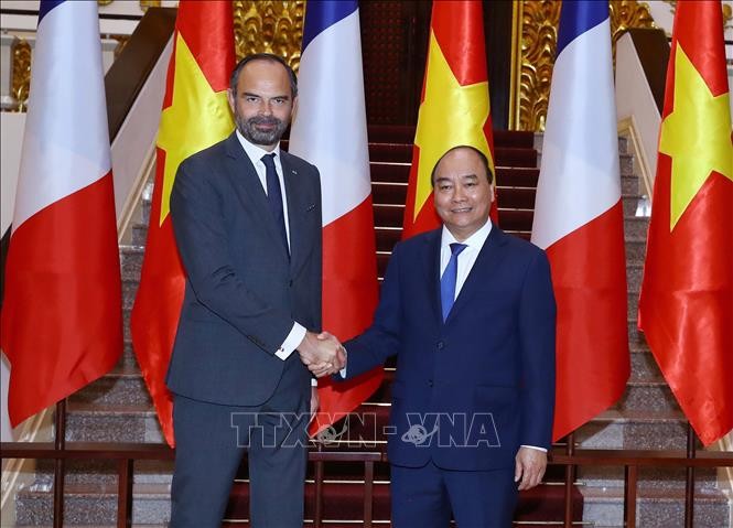 Media Perancis meliput secara mendalam tentang kunjungan PM Edouard Philippe di Viet Nam - ảnh 1