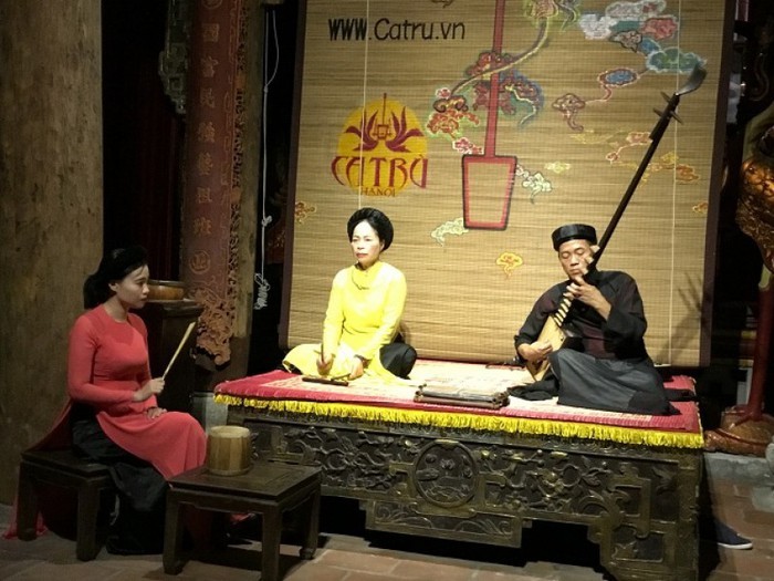 Kota Ha Noi berupaya keras untuk mengkonservasikan lagu rakyat Ca Tru - ảnh 1