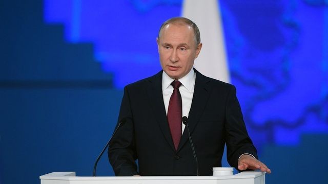 Presiden Rusia Vladimir Putin membacakan pesan federal 2019 - ảnh 1