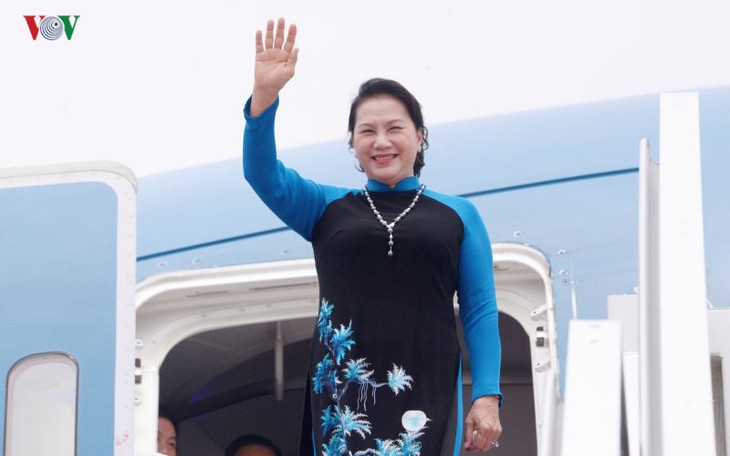 Ketua MN Nguyen Thi Kim Ngan mengakhiri dengan baik kunjungan resmi di Tiongkok - ảnh 1