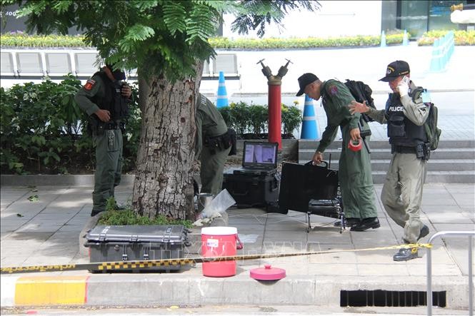 Ledakan bom di Bangkok: Polisi Bangkok menetapkan para tersangka - ảnh 1