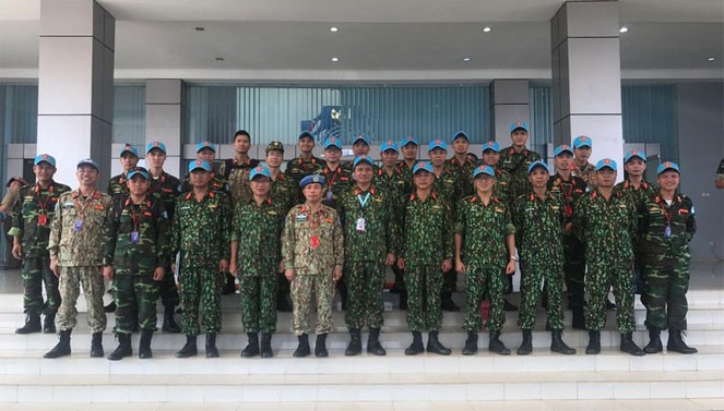 Viet Nam menghadiri latihan tentang penjagaan perdamaian multilateral di Indonesia - ảnh 1