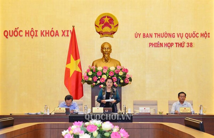 Persidangan ke-38 Komite Tetap MN Viet Nam berakhir - ảnh 1