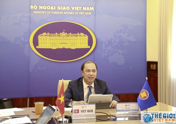 Konferensi Istimewa Pejabat Senior (SOM) ASEAN  tentang hubungan luar negeri ASEAN - ảnh 1