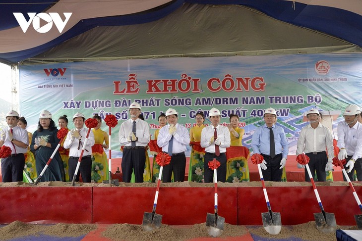Mengawali pembangunan Stasiun Pemancar Gelombang Siaran Trung bo Selatan: Suara Viet Nam memperluas peliputan di Laut Timur - ảnh 1