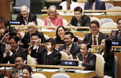 PBB: Fondasi bagi Diplomasi Multilateral Viet Nam Lepas Landas - ảnh 1
