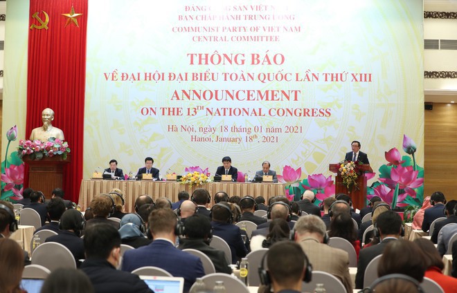 Beritahukan Kongres Nasional ke-13 Partai Komunis Viet Nam kepada Korsp Diplomatik dan Organisasi Internasional. - ảnh 1