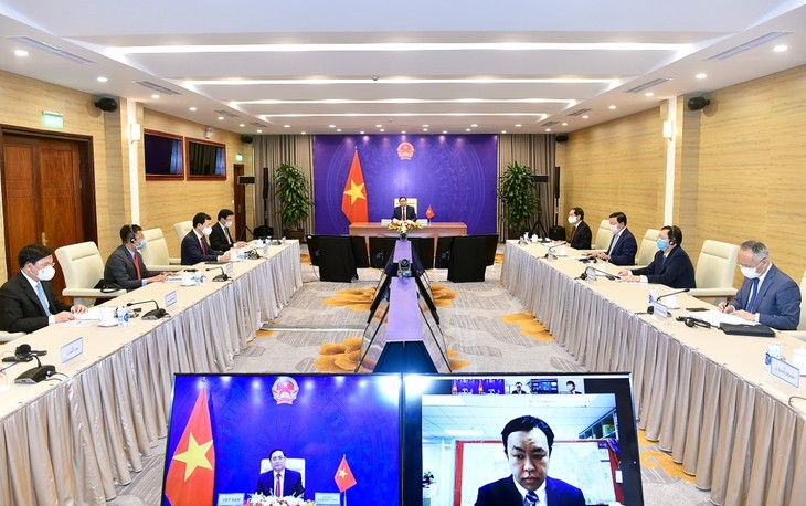 PM Pham Minh Chinh: Bersinergi Membangun Asia yang Damai, Bekerjasama, Berkembang Lebih Lanjut dalam Era Pasca Covid-19 - ảnh 1
