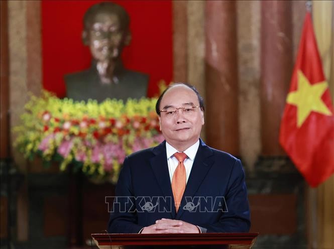 Presiden Nguyen Xuan Phuc Kirimkan Surat Sehubungan Dengan Peringatan 75 Tahun Hari Tradisional Pencegahan dan Penanggulangan Bencana Alam Viet Nam - ảnh 1