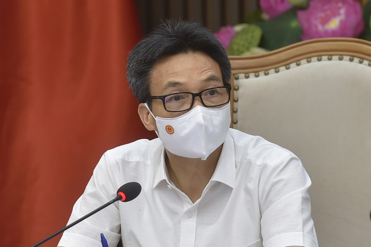 Badan Pengarahan Nasional urusan Pencegahan dan Penanggulangan Wabah Covid-19 Lakukan Sidang Virtual dengan Kota Ho Chi Minh tentang Pencegahan dan Penanggulangan Wabah - ảnh 1