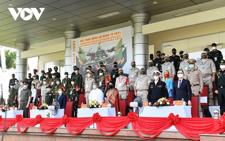 Pembukaan Army Games 2021 di Viet Nam - ảnh 1