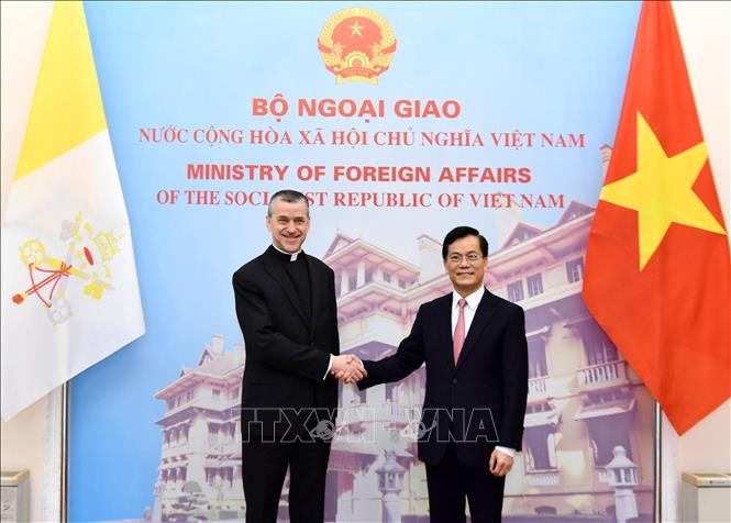 Promosikan Pengembangan Hubungan Viet Nam-Vatikan - ảnh 1