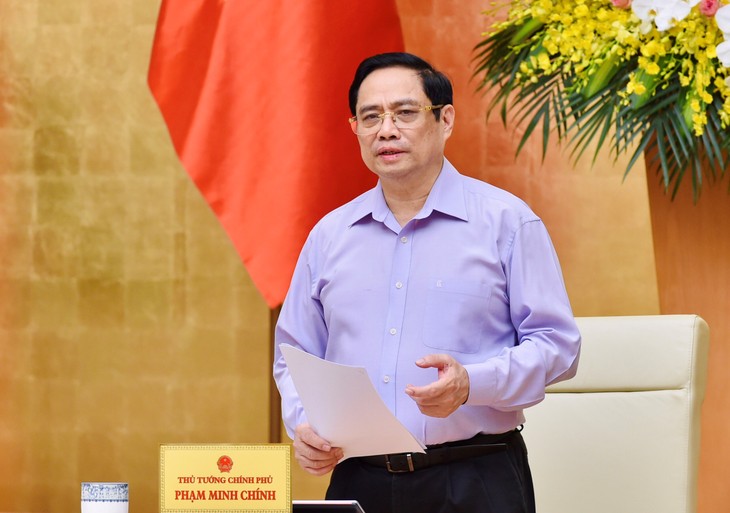 PM Pham Minh Chinh: Sempurnakan Mekanisme, Kebijakan untuk Kondisikan Pembangunan Tanah Air - ảnh 1
