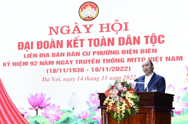 Perayaan Persatuan Besar Bangsa Kembangkan Kekuatan Internal Viet Nam - ảnh 1