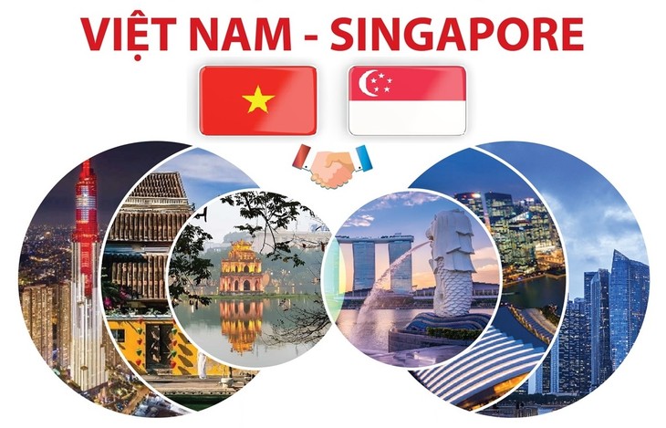 Langkah-Langkah Perkembangan Kuat dalam Hubungan Vietnam – Singapura - ảnh 1
