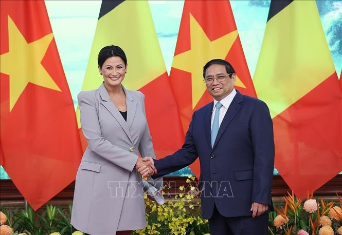 Mendorong Hubungan Vietnam-Belgia untuk Berkembang Lebih Intensif dan Ekstensif - ảnh 1