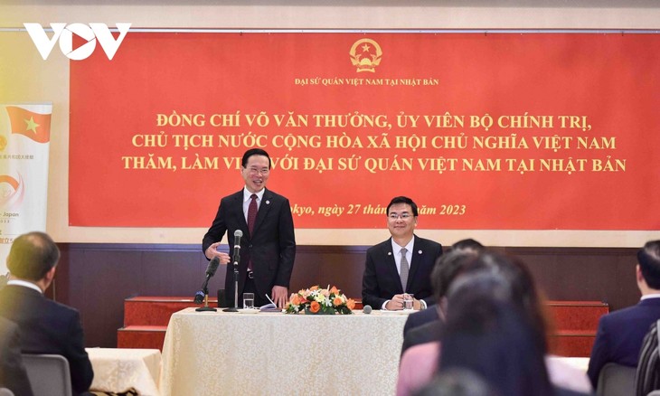 Vietnam dan Jepang Ingin Meningkatkan Hubungan Antara Kedua Negara - ảnh 1