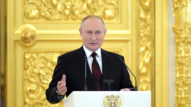 ທ່ານ​ປະ​ທາ​ນາ​ທິ​ບໍ​ດີ ລັດ​ເຊຍ Vladimir Putin ອ​ວ​ຍ​ພອນ​ປ​ີ​ໃໝ່ ຫວຽດ​ນາມ - ảnh 1