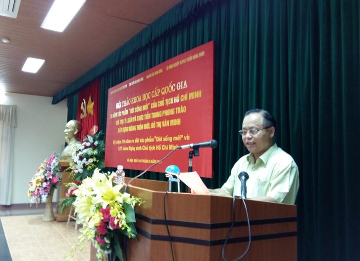 Conmemoran 70 años de creación de “Nueva vida” del Presidente Ho Chi Minh - ảnh 1