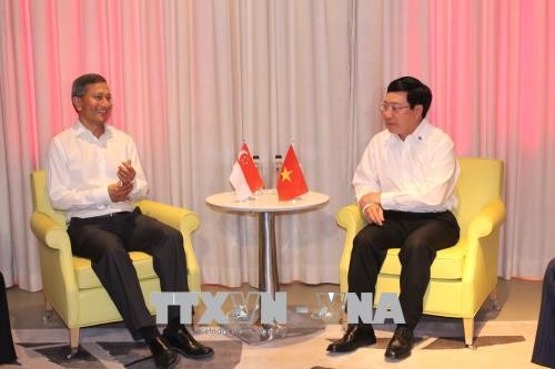 Vietnam comprometido a reanimar cooperación con Singapur y Malasia - ảnh 1