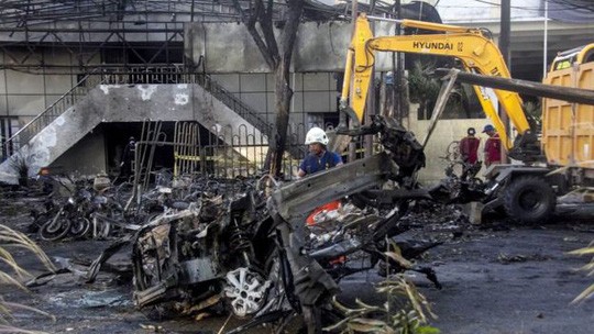   Indonesia vive otro ataque suicida en Java Oriental  - ảnh 1