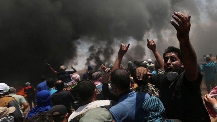 Numerosas bajas a causa de los enfrentamientos sangrientos en la Franja de Gaza  - ảnh 1