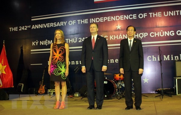 Ciudad Ho Chi Minh celebra los 242 años del Día de la Independencia de Estados Unidos  - ảnh 1