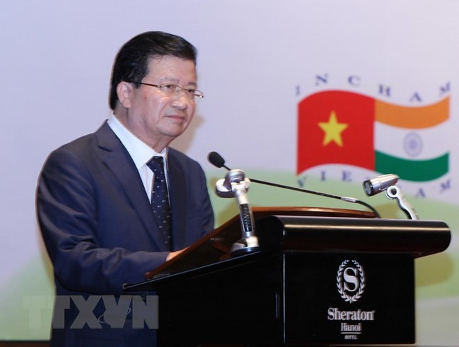 Vietnam y la India por incentivar cooperación en inversión y negocios - ảnh 1