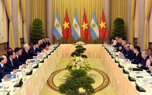Vietnam y Argentina emiten comunicado conjunto - ảnh 1