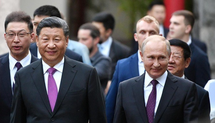 Líderes de Rusia y China acuerdan elevar vínculos a asociación estratégica integral - ảnh 1