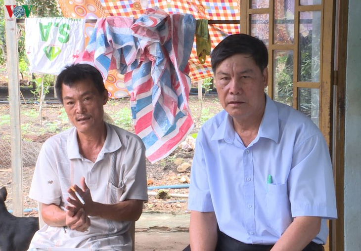 Hoang A Pau: agricultor y admirable miembro del Frente de la Patria - ảnh 1