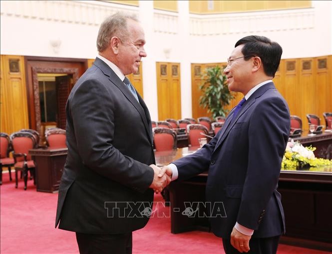    Vicejefe de Gobierno vietnamita resalta interés del país en cooperar con empresas estadounidenses  - ảnh 1