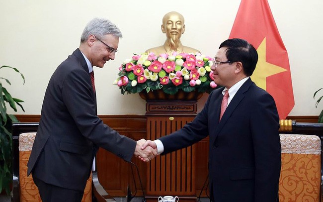Vicepremier vietnamita da bienvenida al nuevo embajador francés - ảnh 1