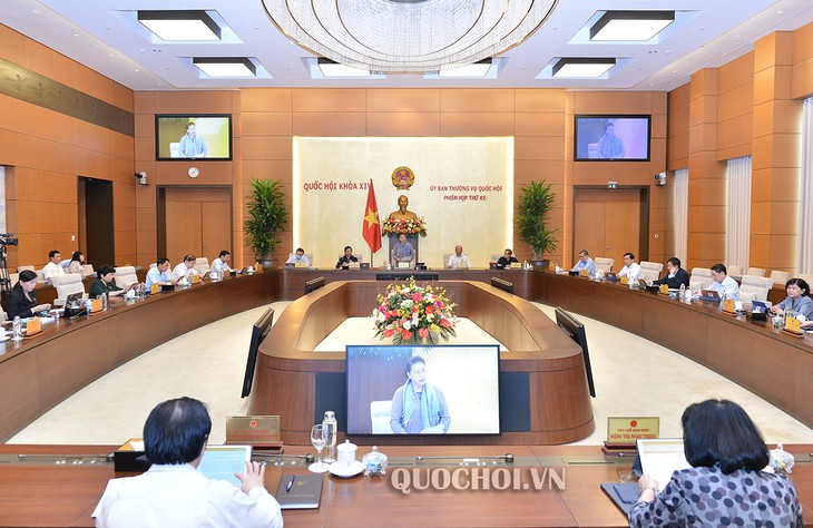 Inauguran la 45 reunión del Comité Permanente del Parlamento vietnamita - ảnh 1