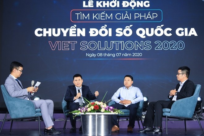 Concursantes de Viet Solutions interesados en desarrollo de economía digital - ảnh 1