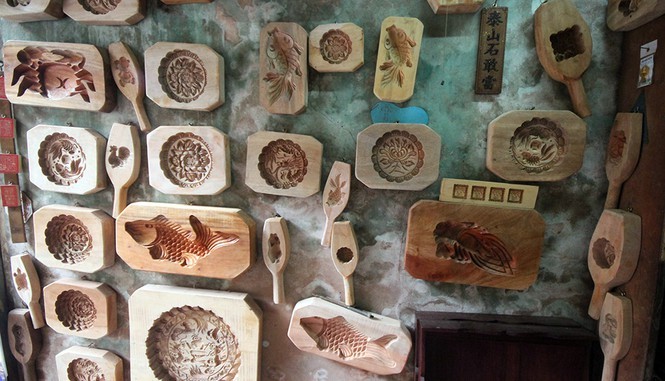 Profesión de elaborar moldes de madera para pasteles de luna en Hanói - ảnh 3