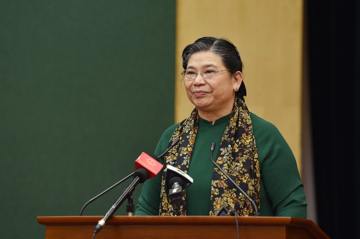 Vicepresidenta permanente del Parlamento trabaja con la Universidad de Thai Nguyen - ảnh 1