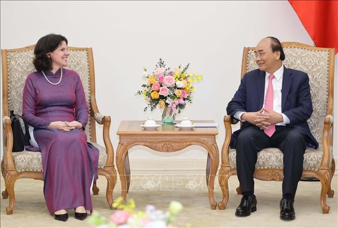 Primer ministro vietnamita reconoce aportes de la embajadora cubana - ảnh 1