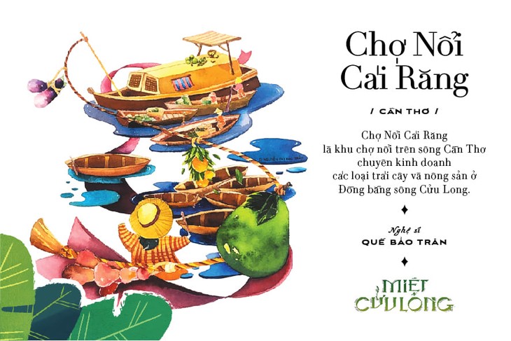 “Miet Cuu Long”: un proyecto cultural y artístico que exalta el oeste de Vietnam - ảnh 1