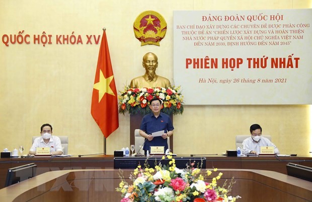 Perfeccionamiento de la estrategia sobre el Estado de Derecho de Vietnam - ảnh 1