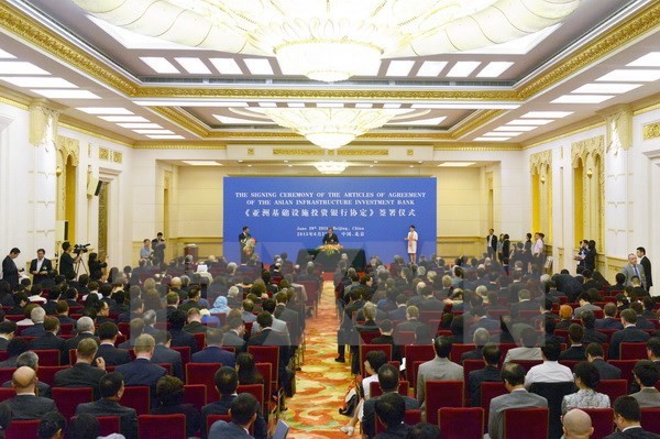 ベトナム、「AIIB設立協定」を調印 - ảnh 1