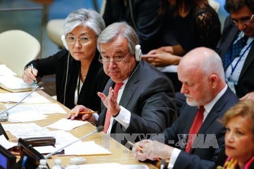 国連、次期事務総長と非公式会合 - ảnh 1