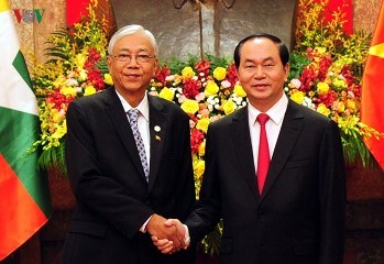 ミャンマーの大統領ベトナムの国賓訪問を終了 - ảnh 1